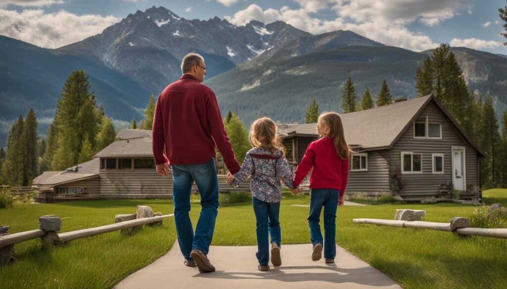 divorce with children in Montana