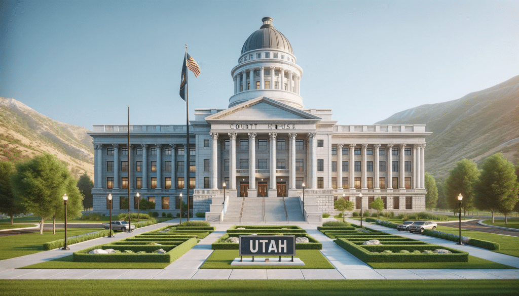 image of an impressive courthouse in Utah.