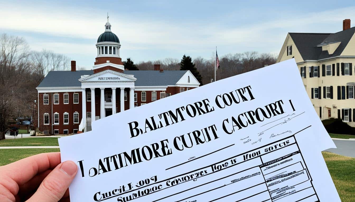 How to file for divorce in Baltimore County MD