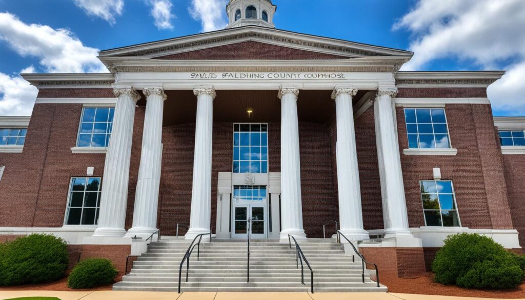 Spalding County GA courthouse